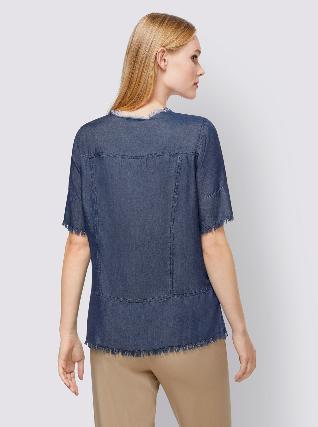 heine Jeansbluse - blue-used