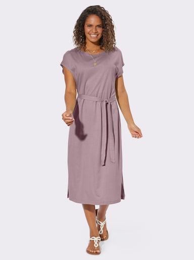 Jersey-Kleid - mauve