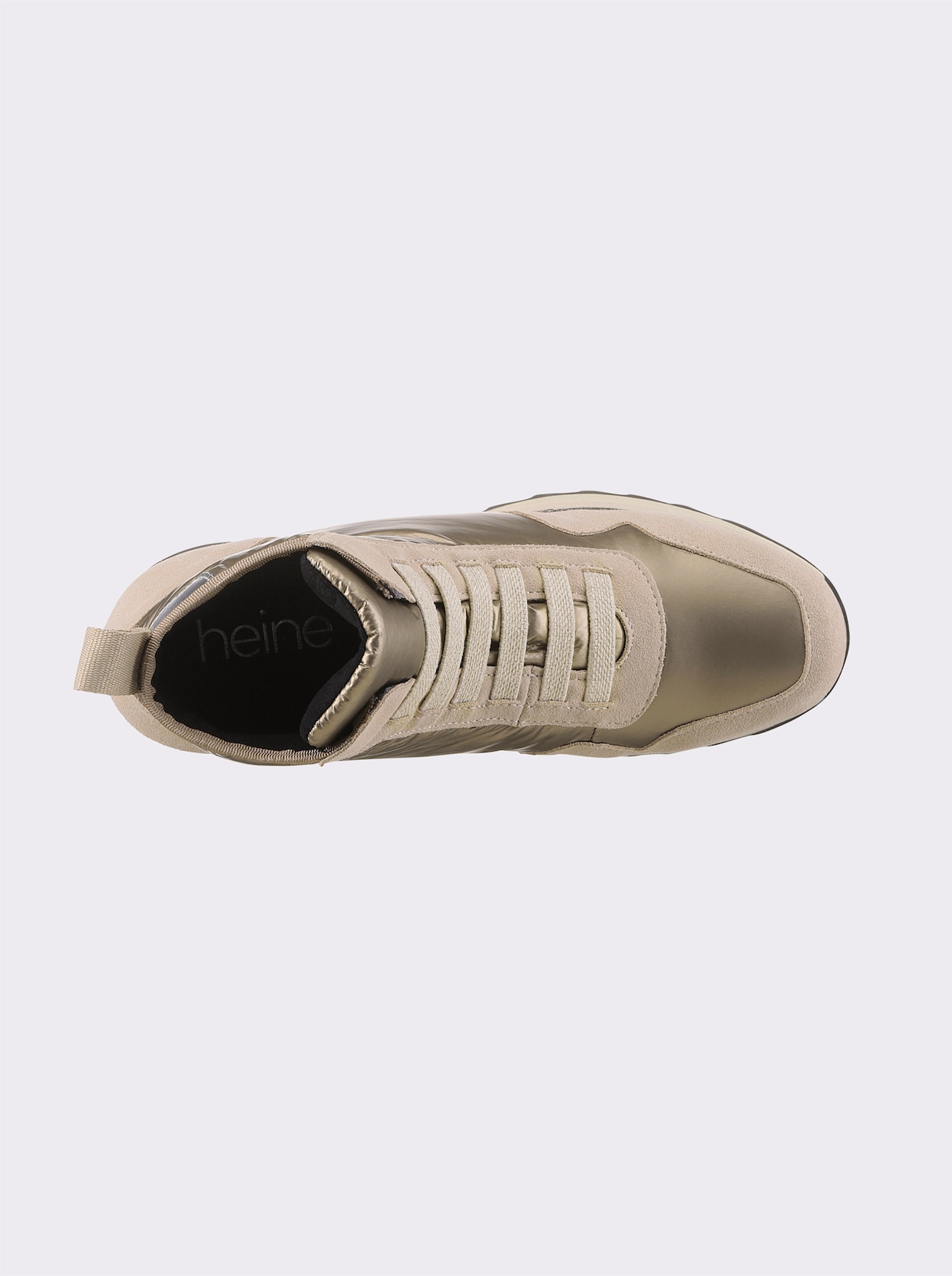 heine Laarsje - zand/taupe/metallic