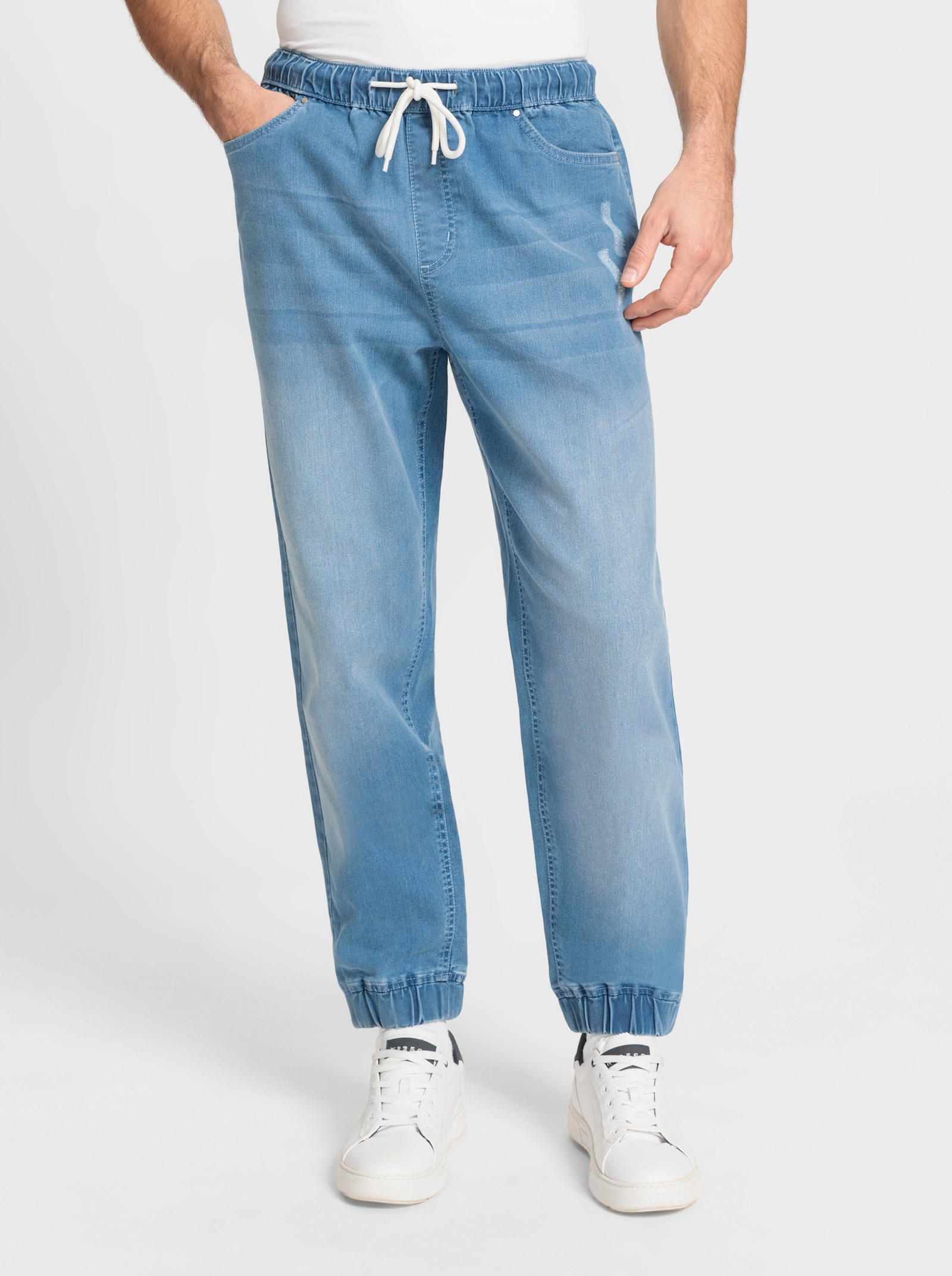 Catamaran Schlupfjeans im Doppelpack - blue-bleached + blue-stone-washed