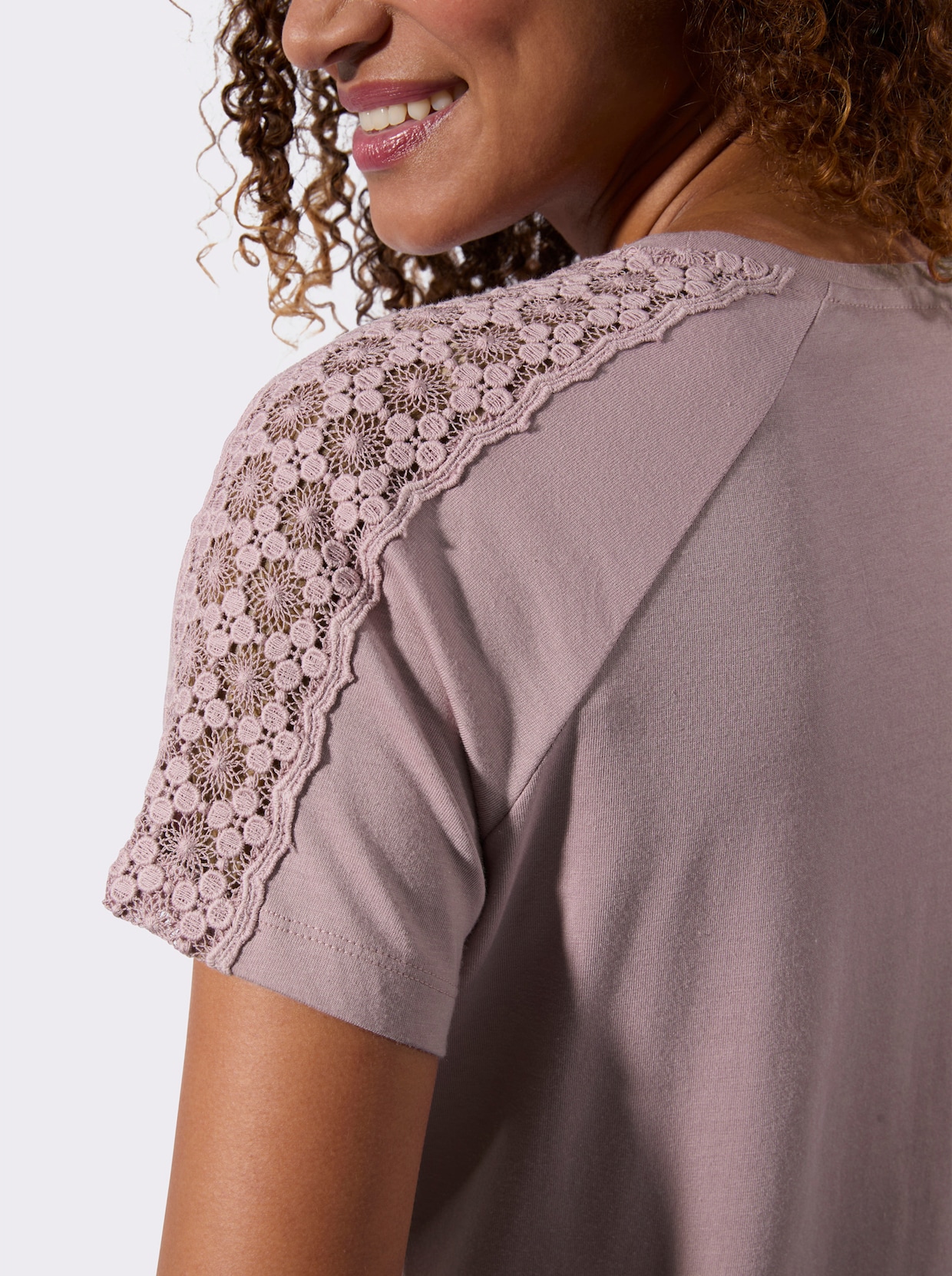 Shirt - mauve