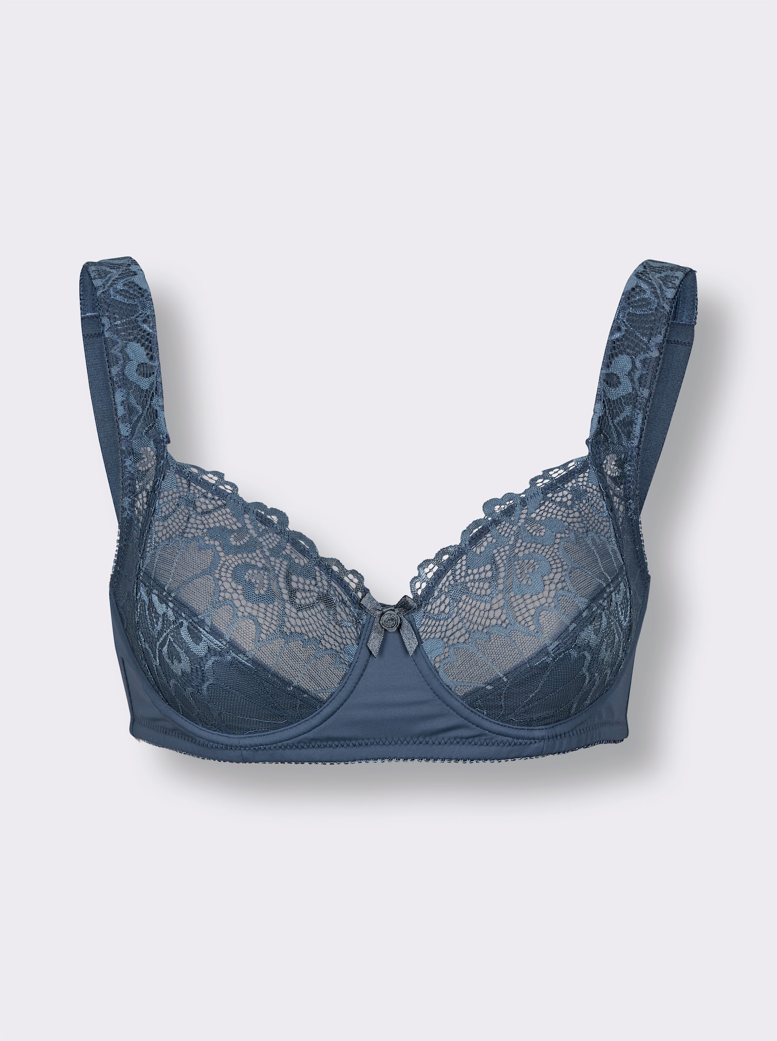 wäschepur Steunbeha met beugel - rookblauw