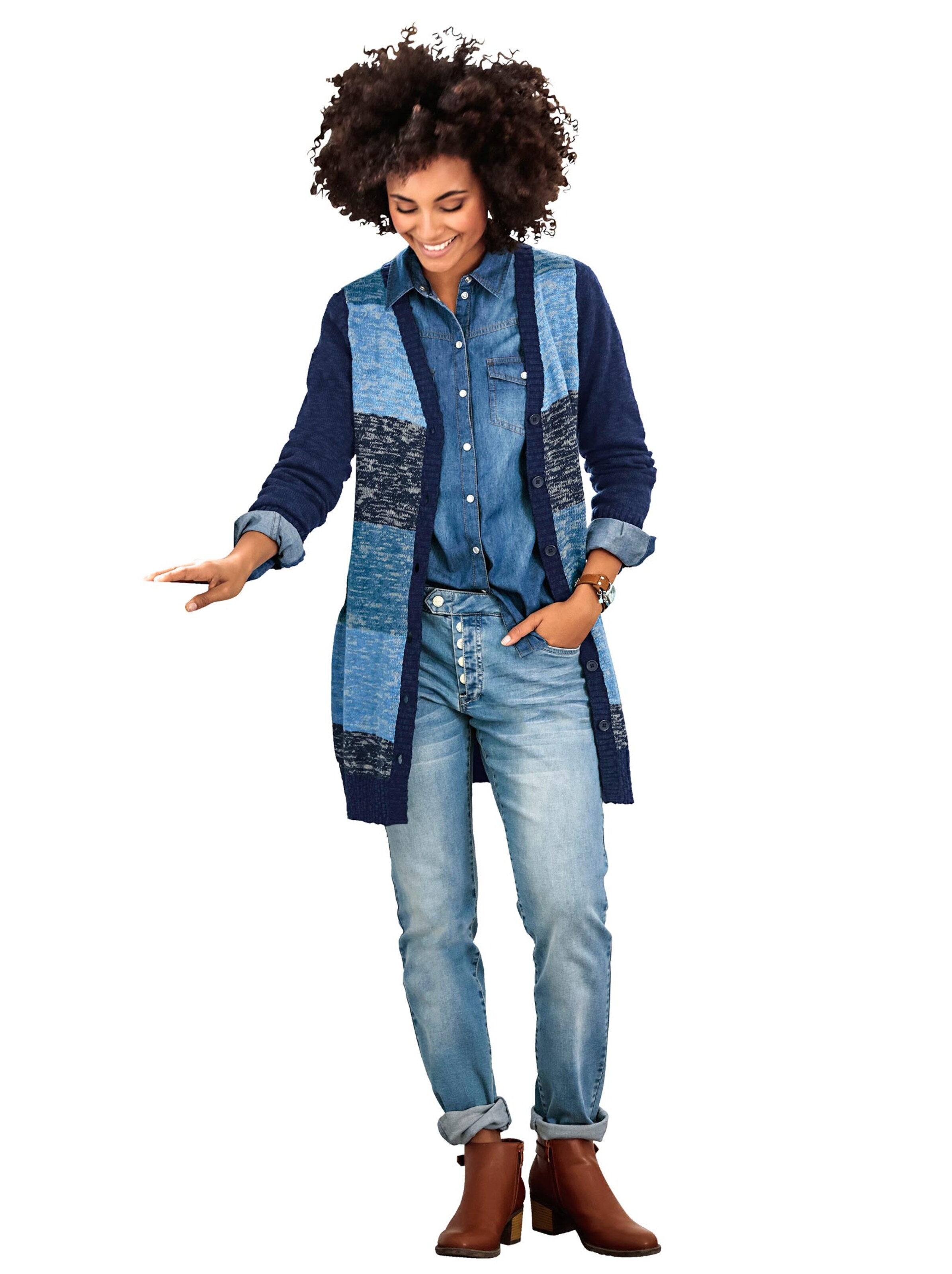 Jeans - blue-bleached