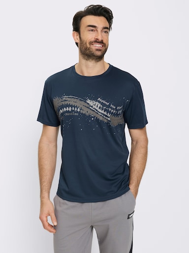 Catamaran Sports Funktionsshirt mit Wabenstruktur - dunkelblau