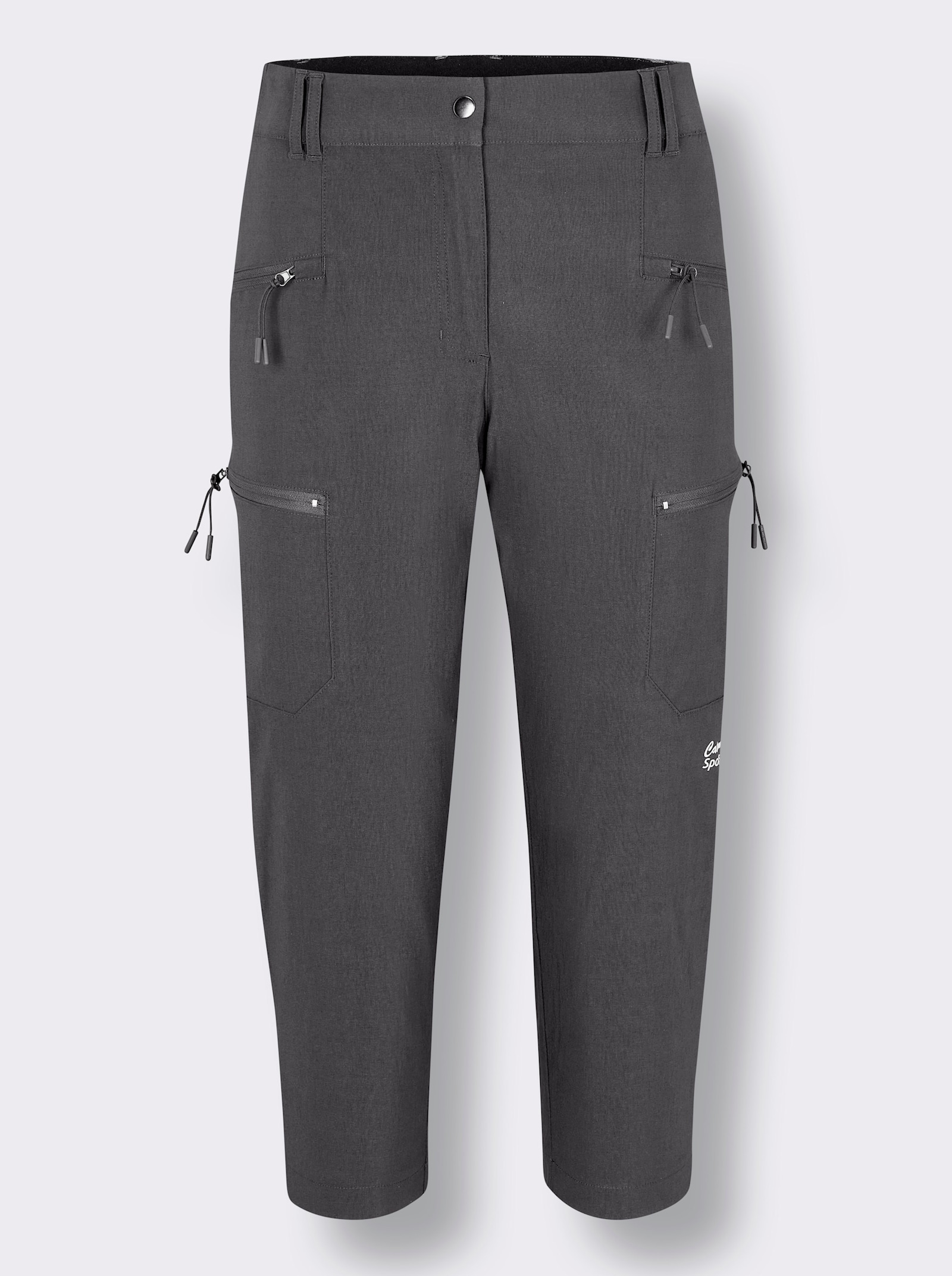 Catamaran Sports Trekkinghose mit Reißverschluss-Taschen hinten - anthrazit