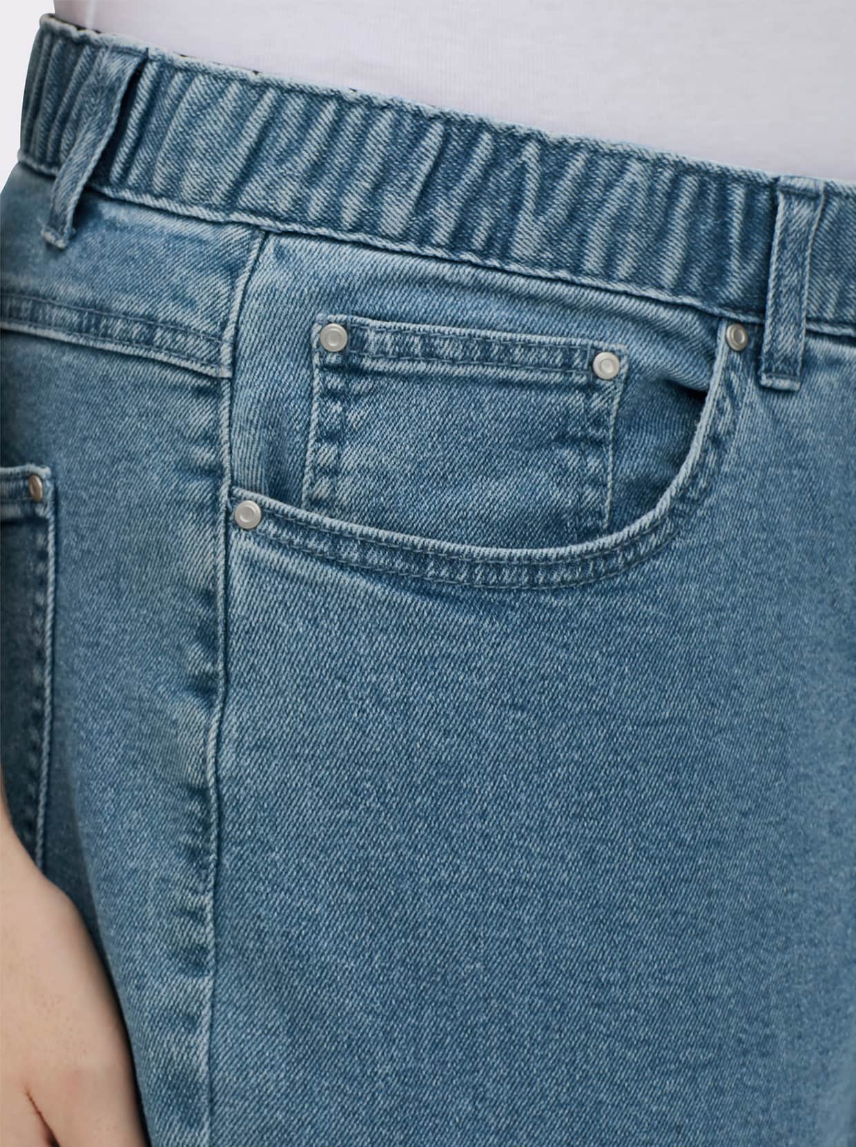 5-Pocket-Jeans - blue-bleached