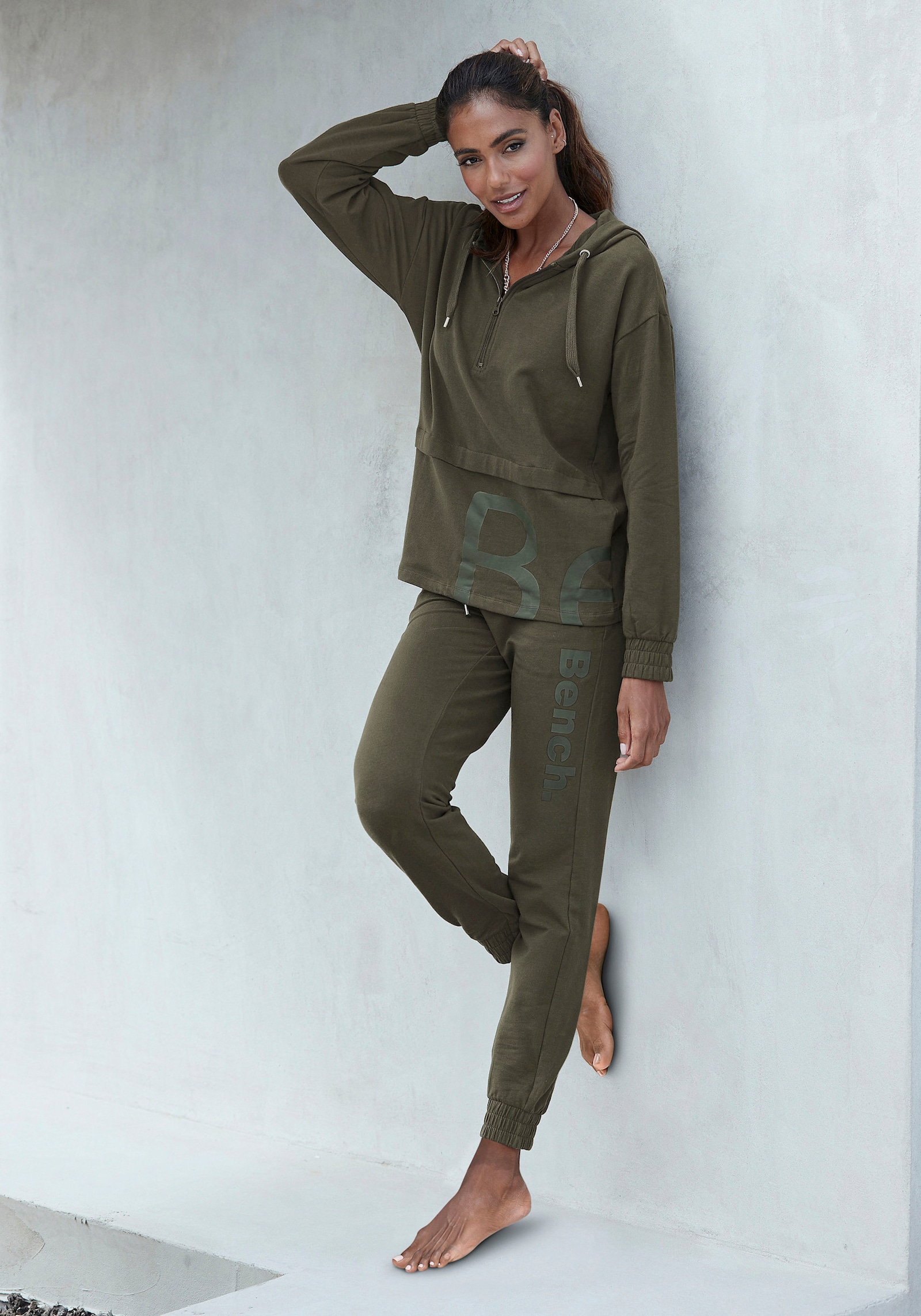 Bench. Loungewear Homewear-broek - donkergroen