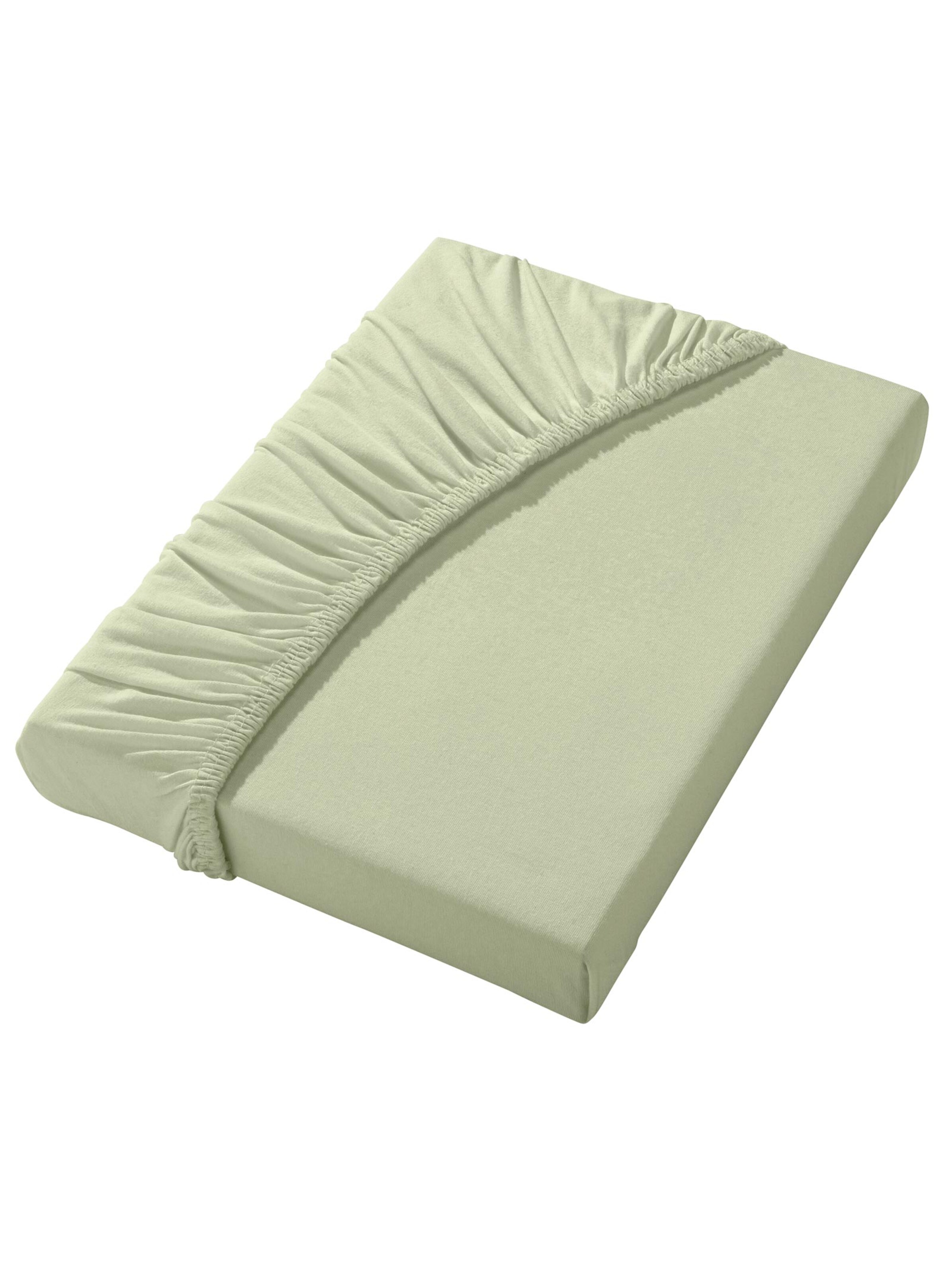Spannbetttuch - lindgrün