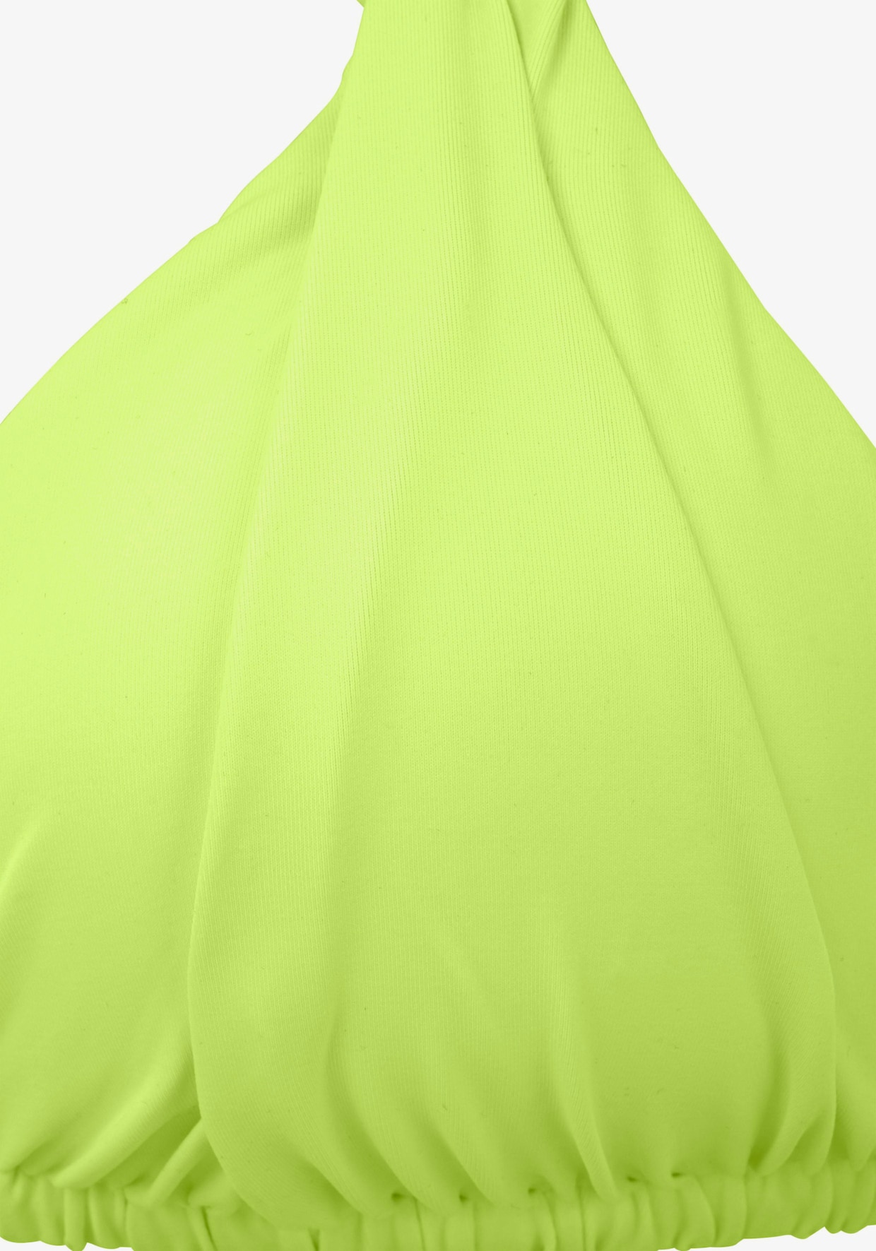 s.Oliver Haut de bikini triangle - citron vert
