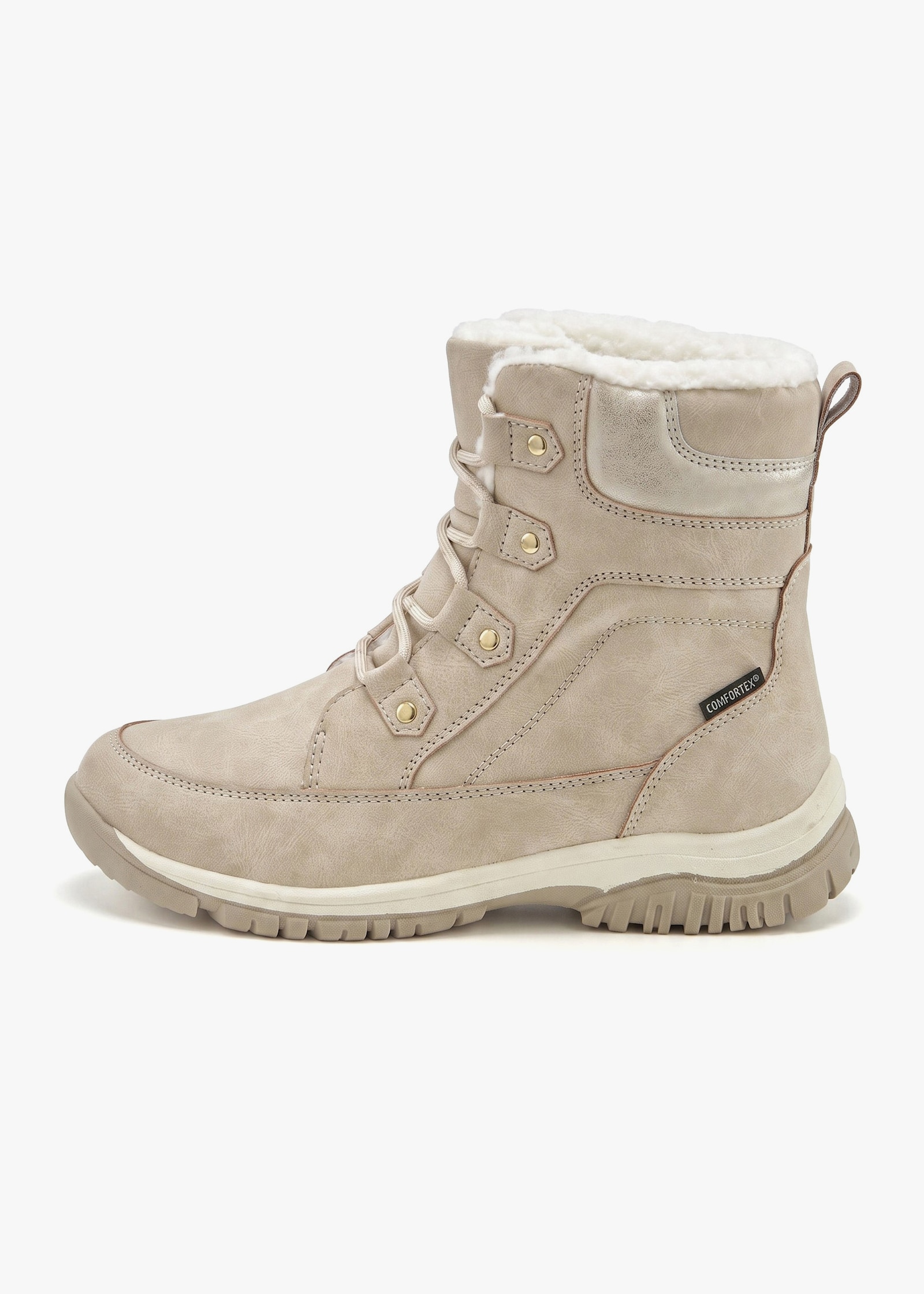 LASCANA Stiefelette - beige