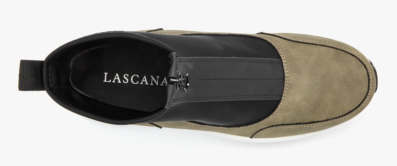 LASCANA Stiefelette - olivfarben