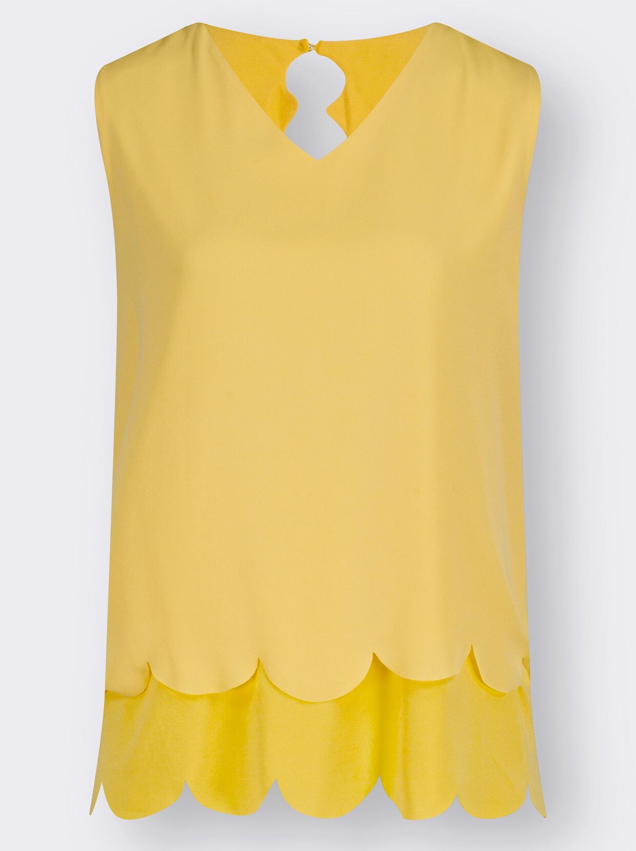 Shirttop - gelb