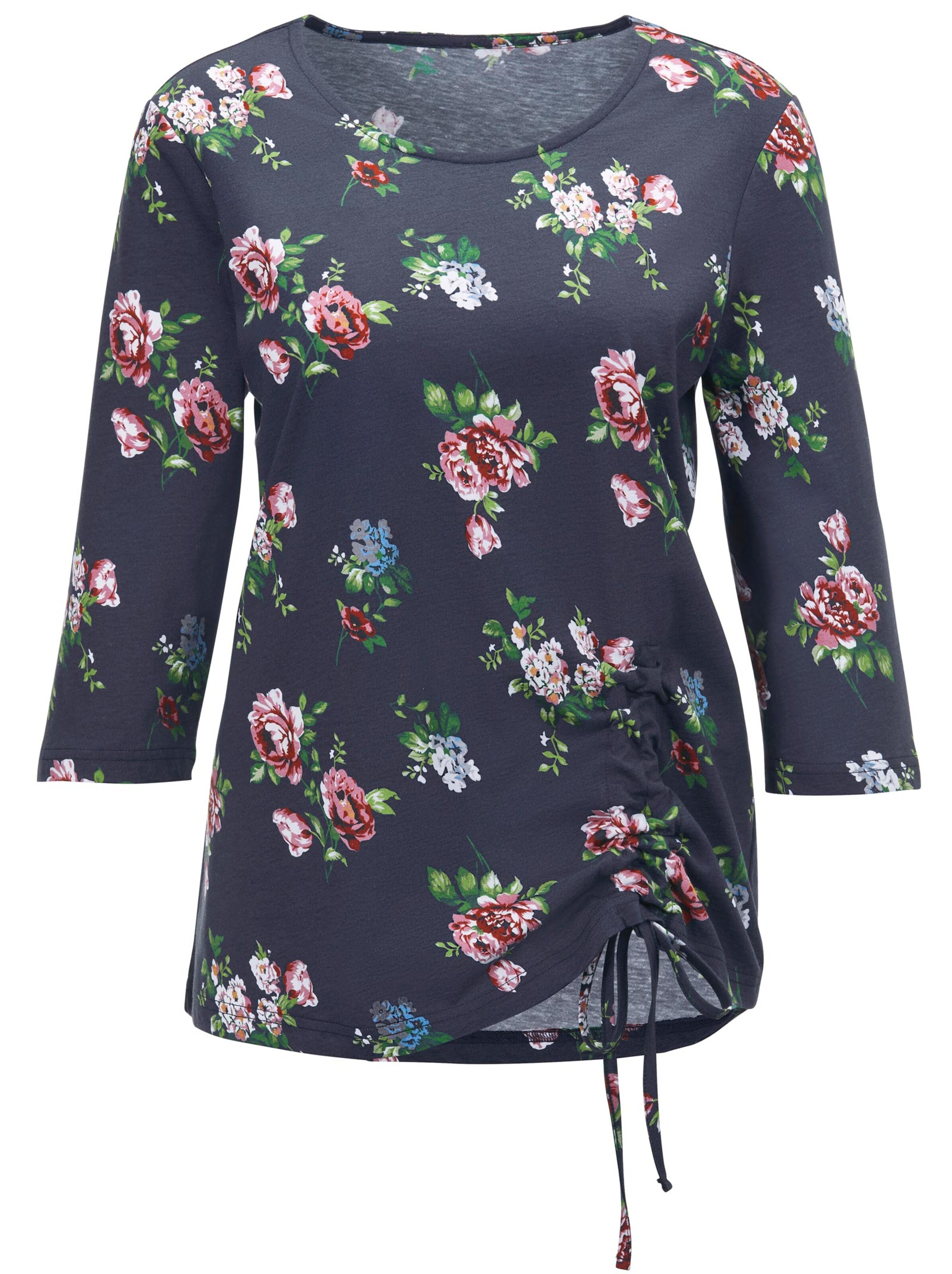 Shirt - nachtblau-bedruckt