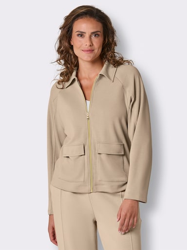 CREATION L PREMIUM Jacke mit Modal - beige
