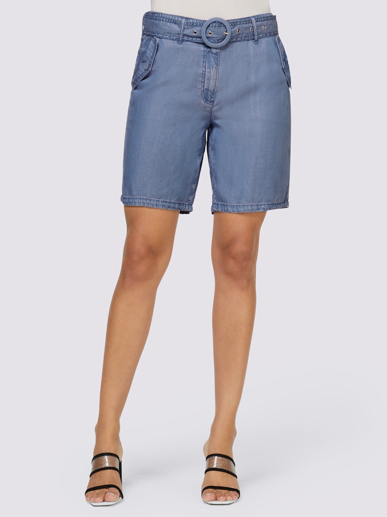 heine Shorts - blue-bleached