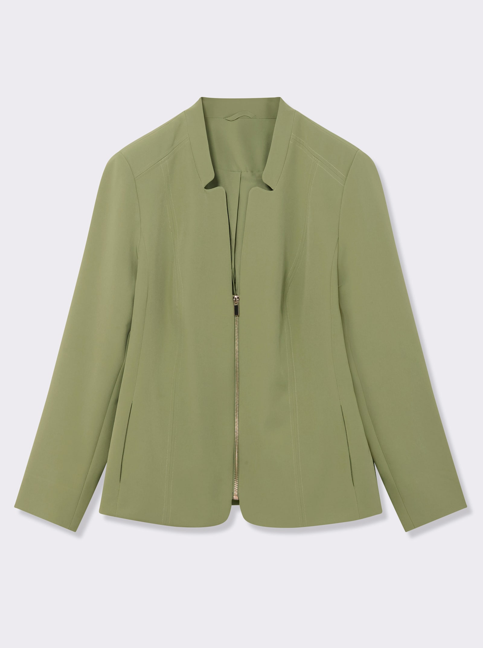 Jackenblazer in bügelfreier Qualität - schilf