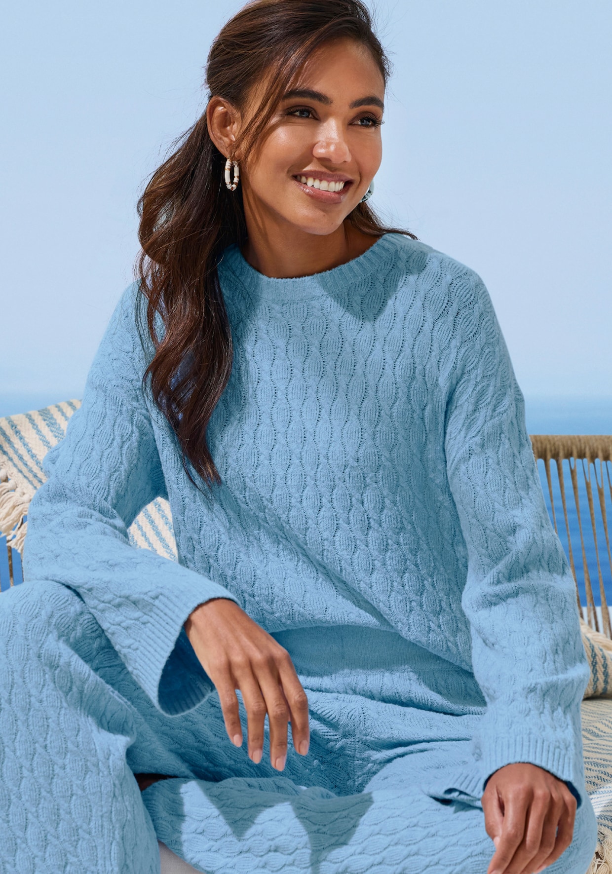 French Connection Strickpullover - blau