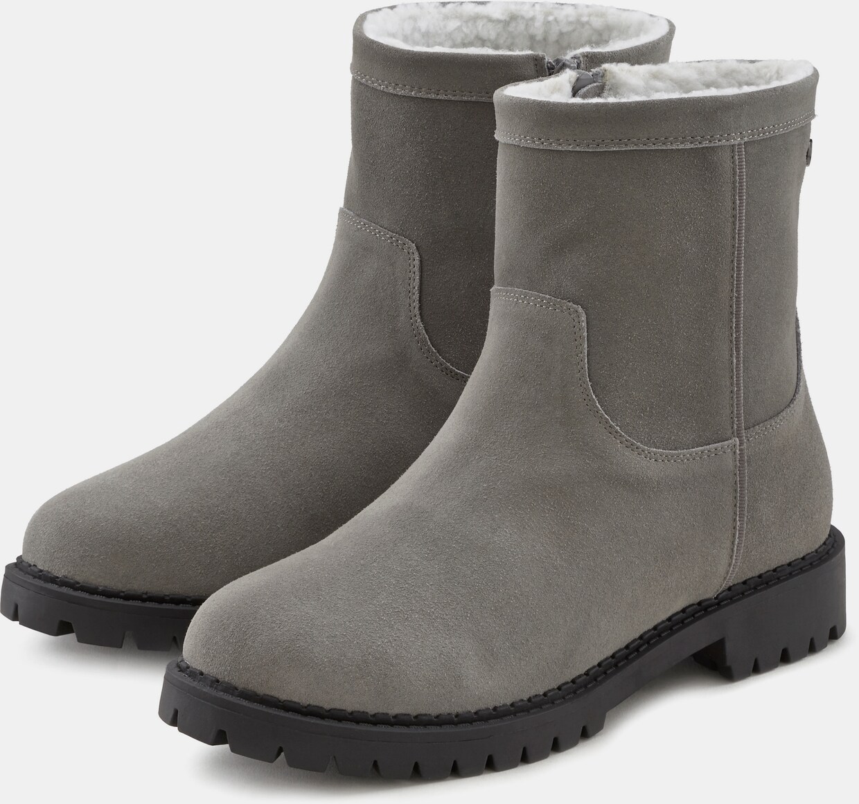 LASCANA Stiefel - grau