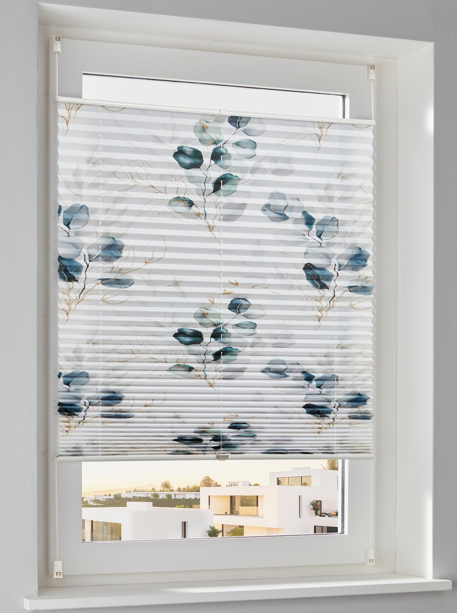 heine home Plisséjaloezie - wit geprint