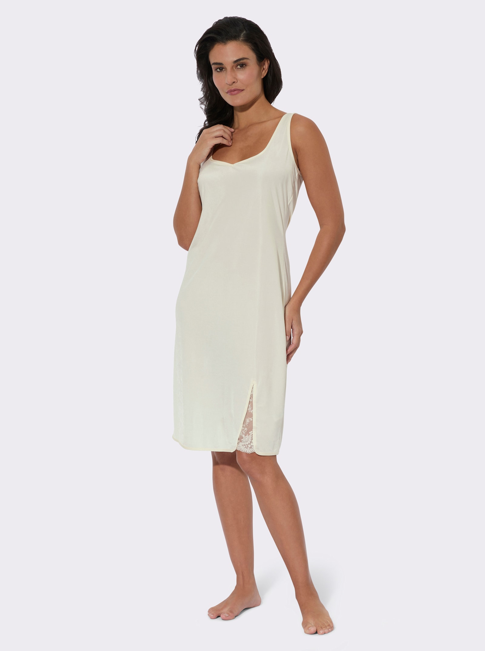 Unterkleid - champagner