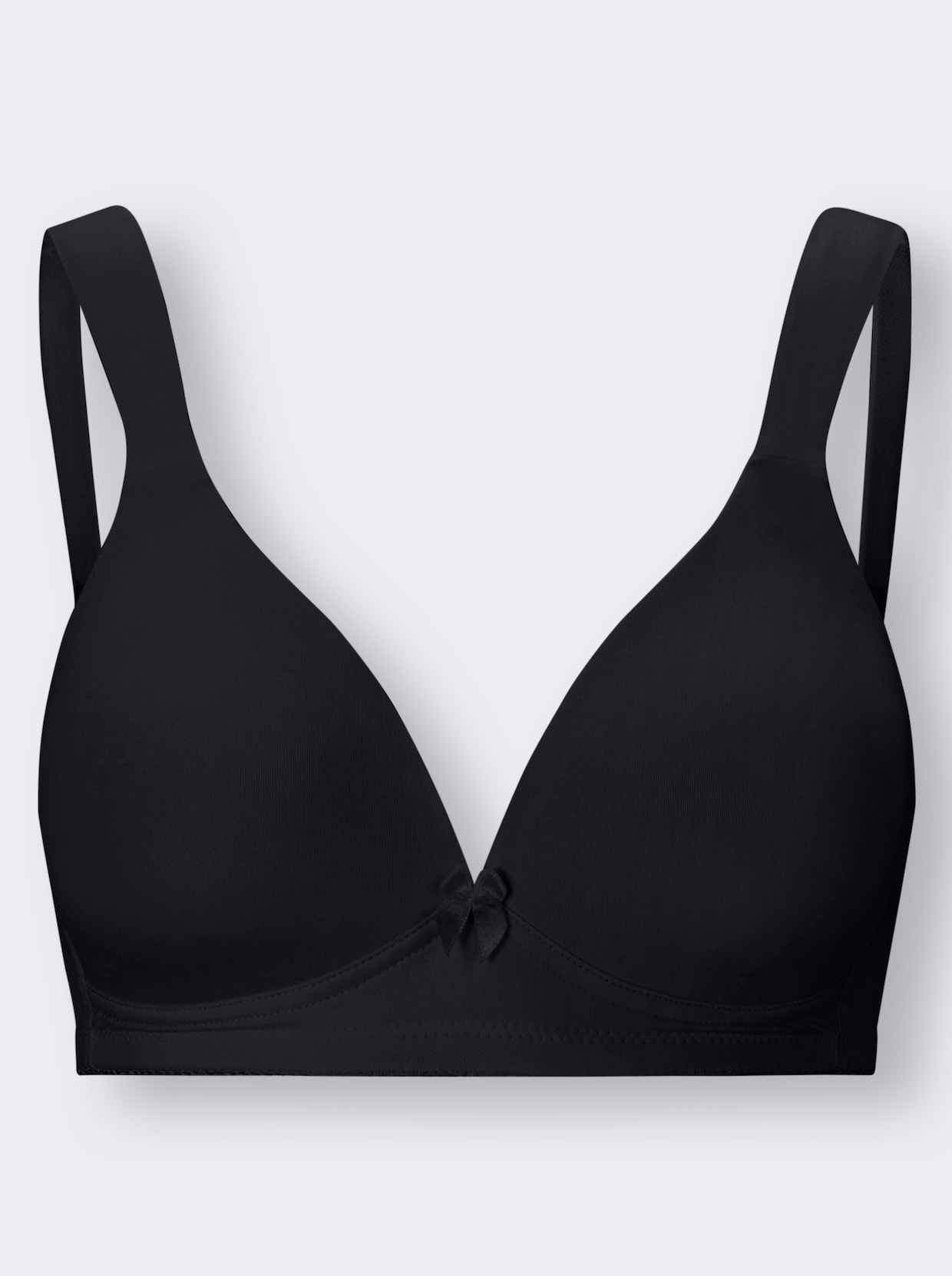 Naturana Brassière sans armatures - noir