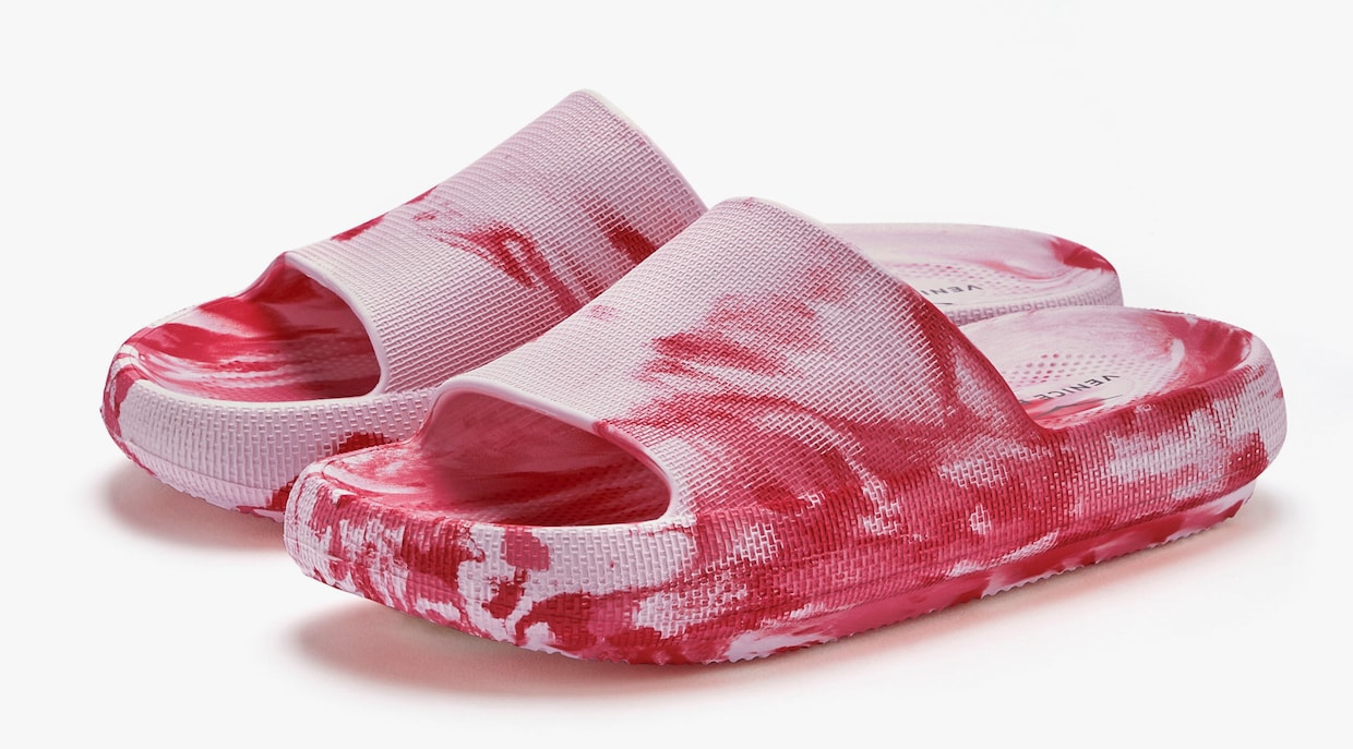 Venice Beach Slippers - pink batik