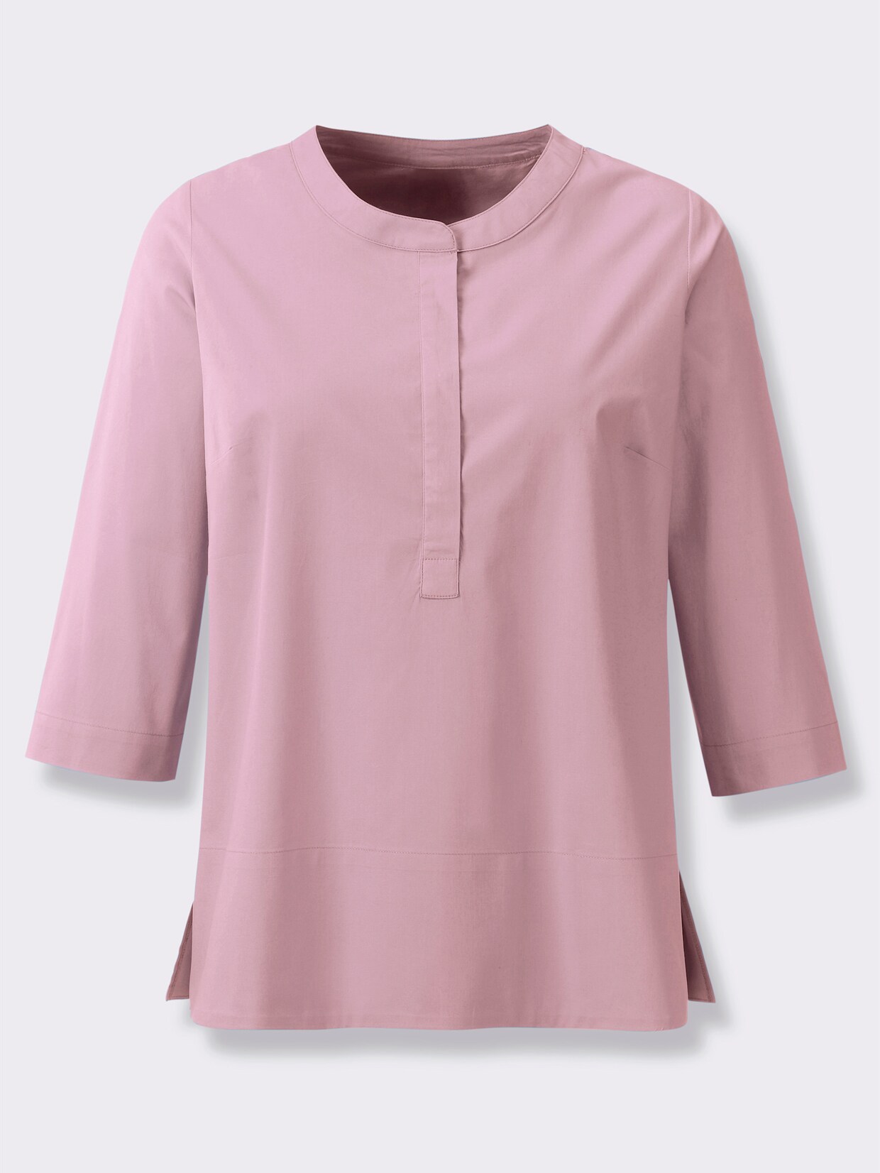 heine Baumwollbluse - rosé
