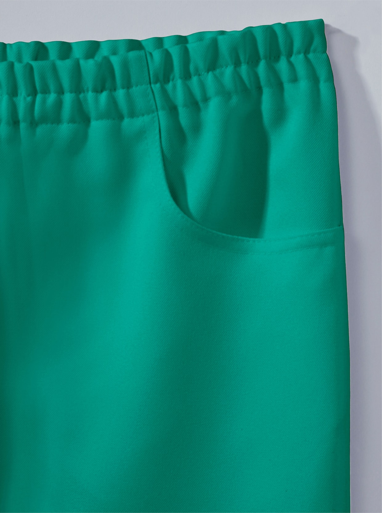 Capri kalhoty - smaragdově zelená