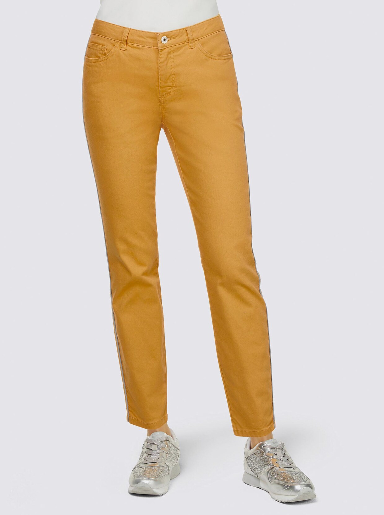 5-Pocket-Jeans - ocker