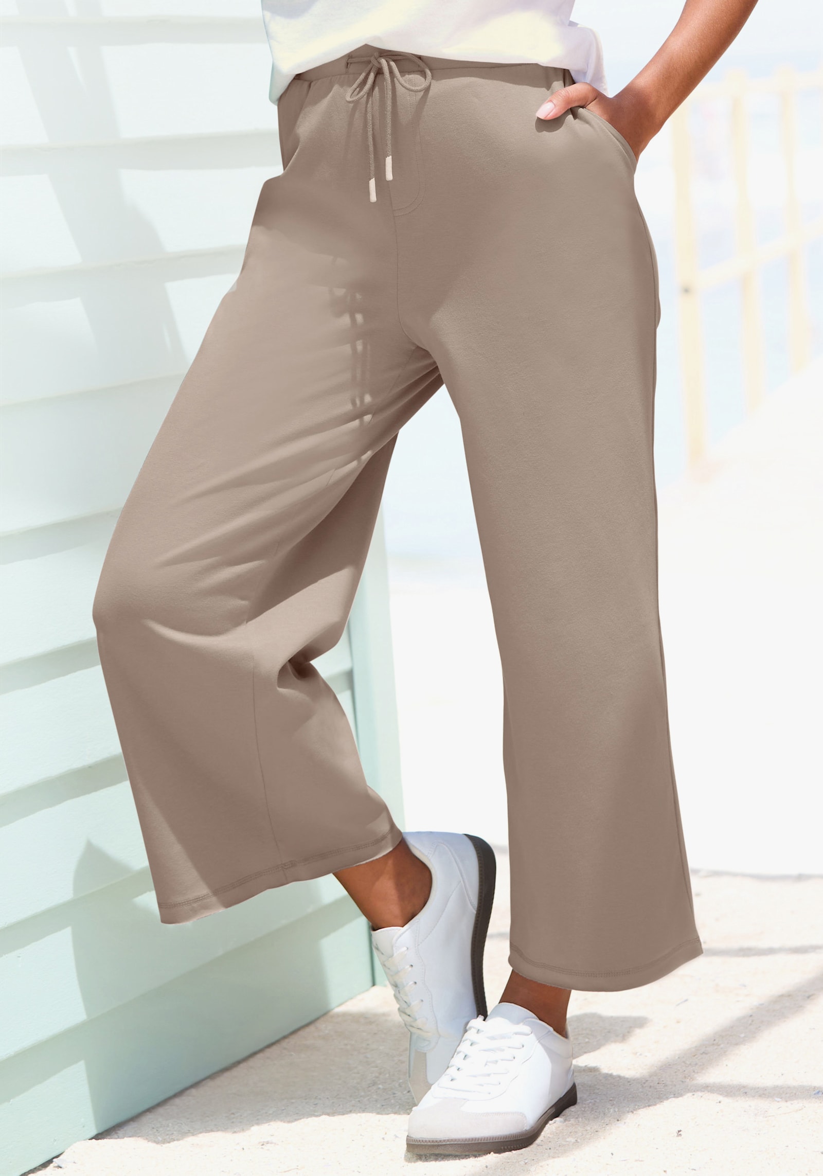 Elbsand 7/8-Hose - taupe
