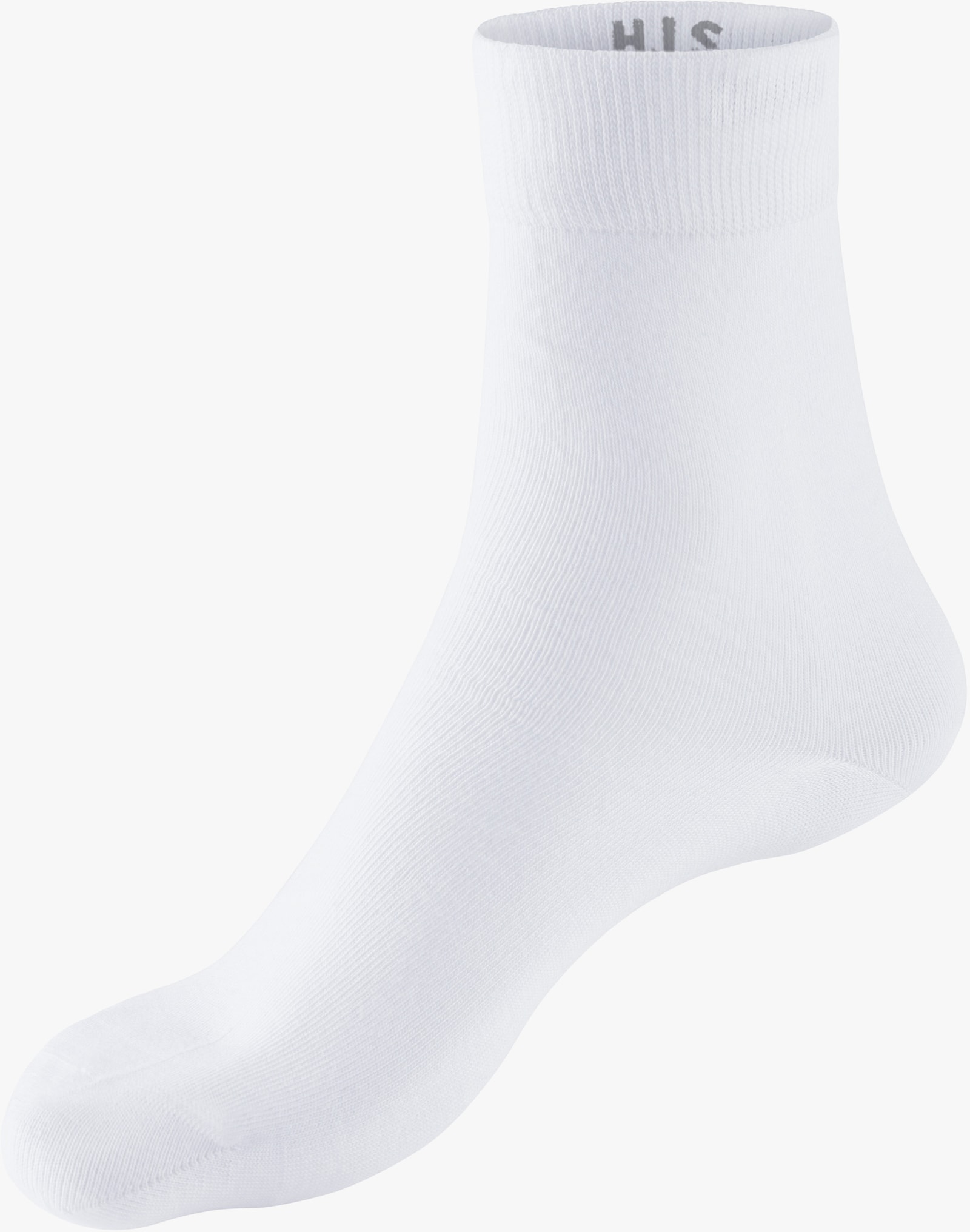 H.I.S Basicsocken - 2x schwarz, 2x blau, 2x blau-meliert, 2x jeans-meliert, 2x weiß