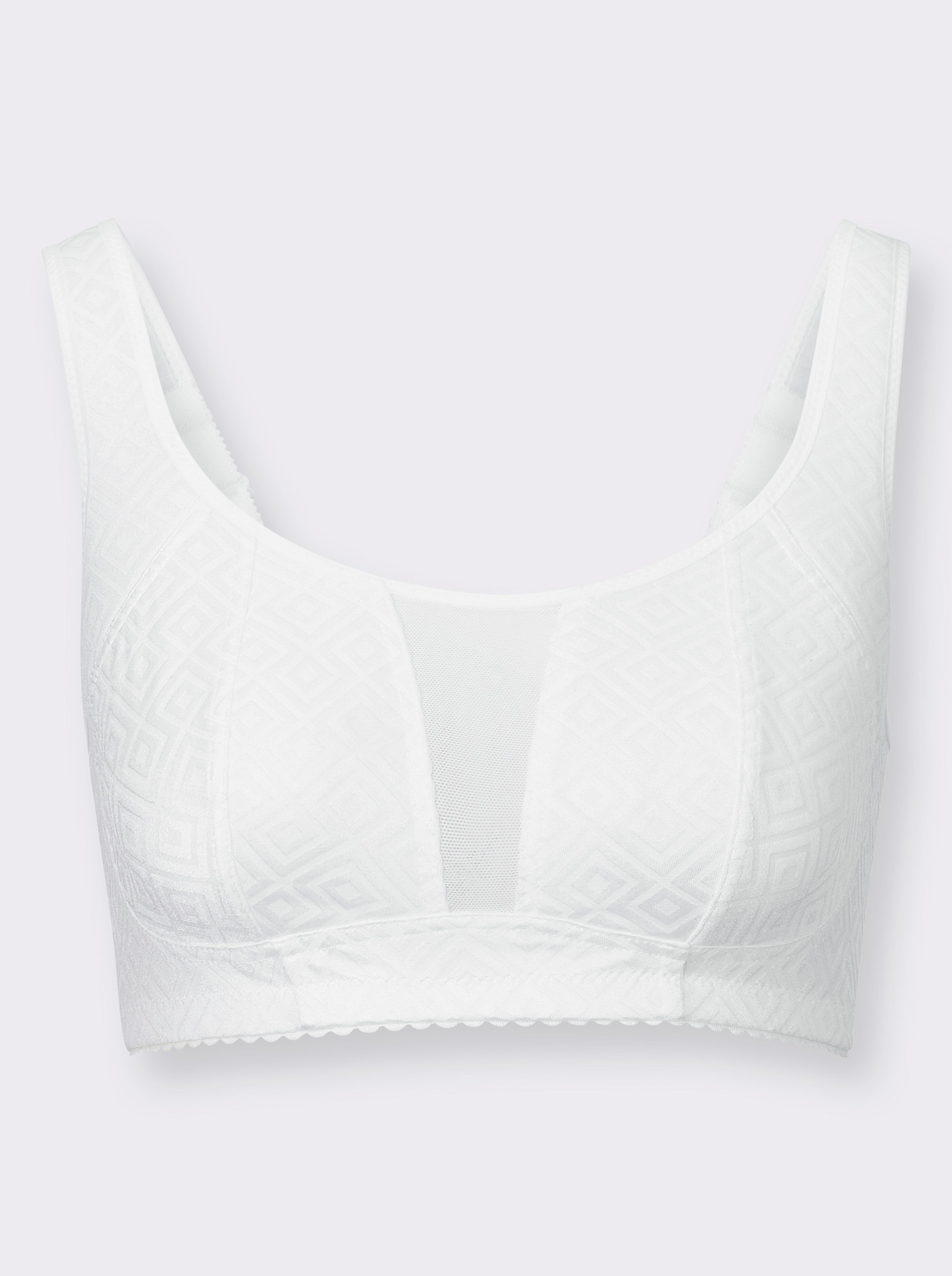wäschepur Entlastungs-BH ohne Bügel - weiß