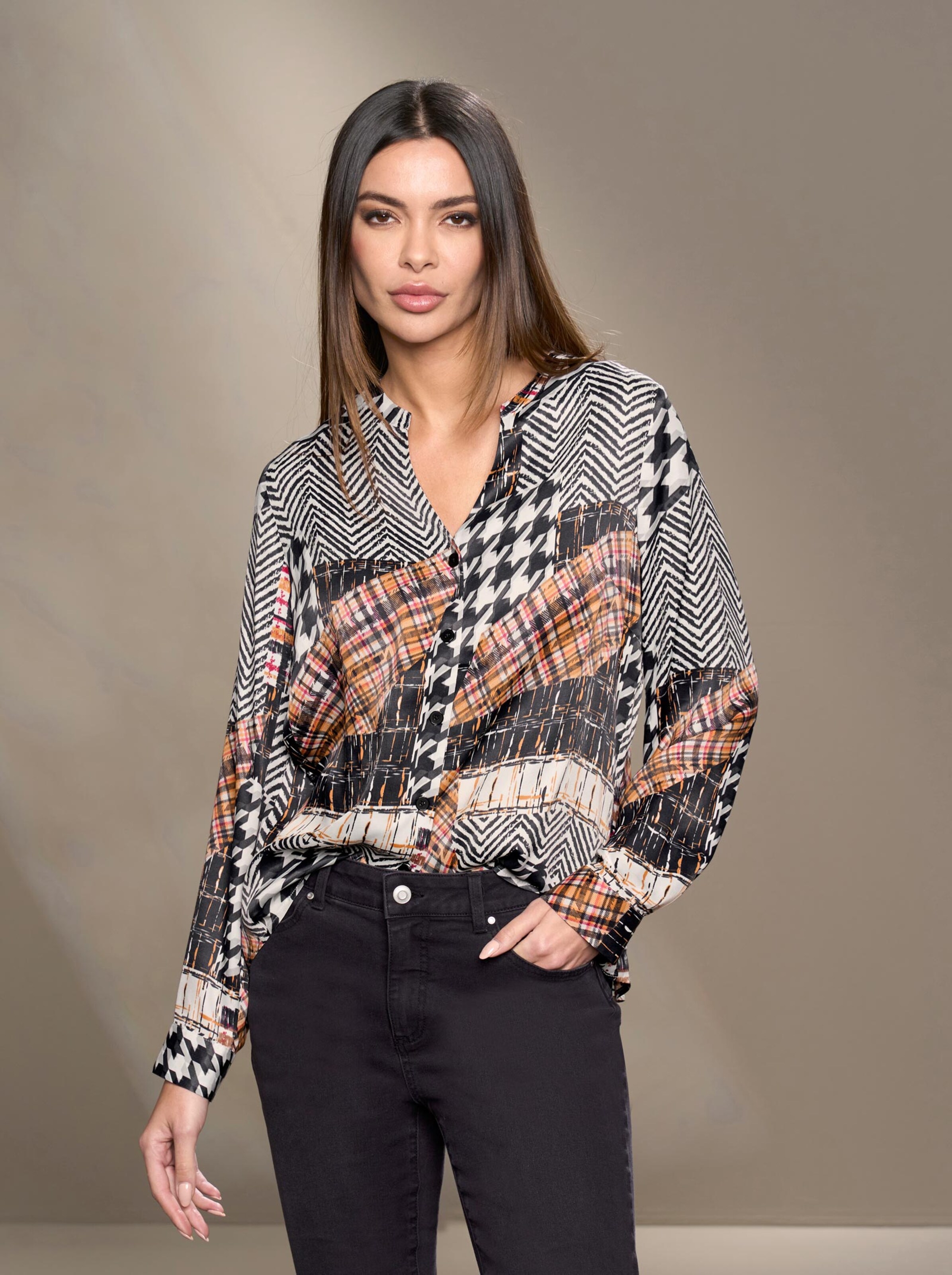 Blouse met print