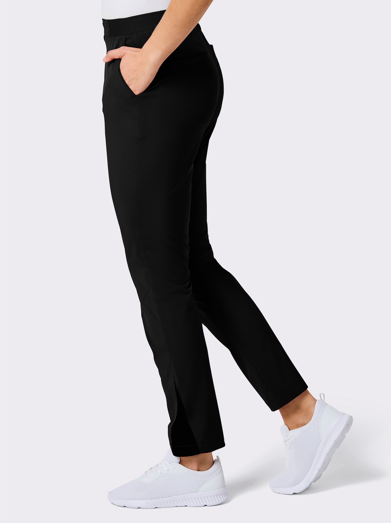 Catamaran Sports Trekkinghose mit Leistentaschen hinten - schwarz