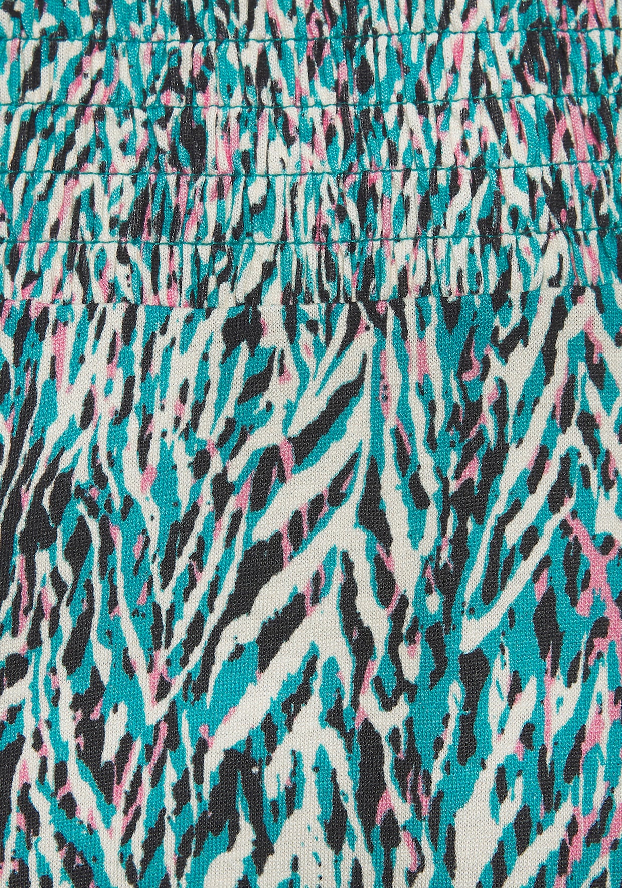Vivance Zomerjurk - turquoise/roze bedrukt