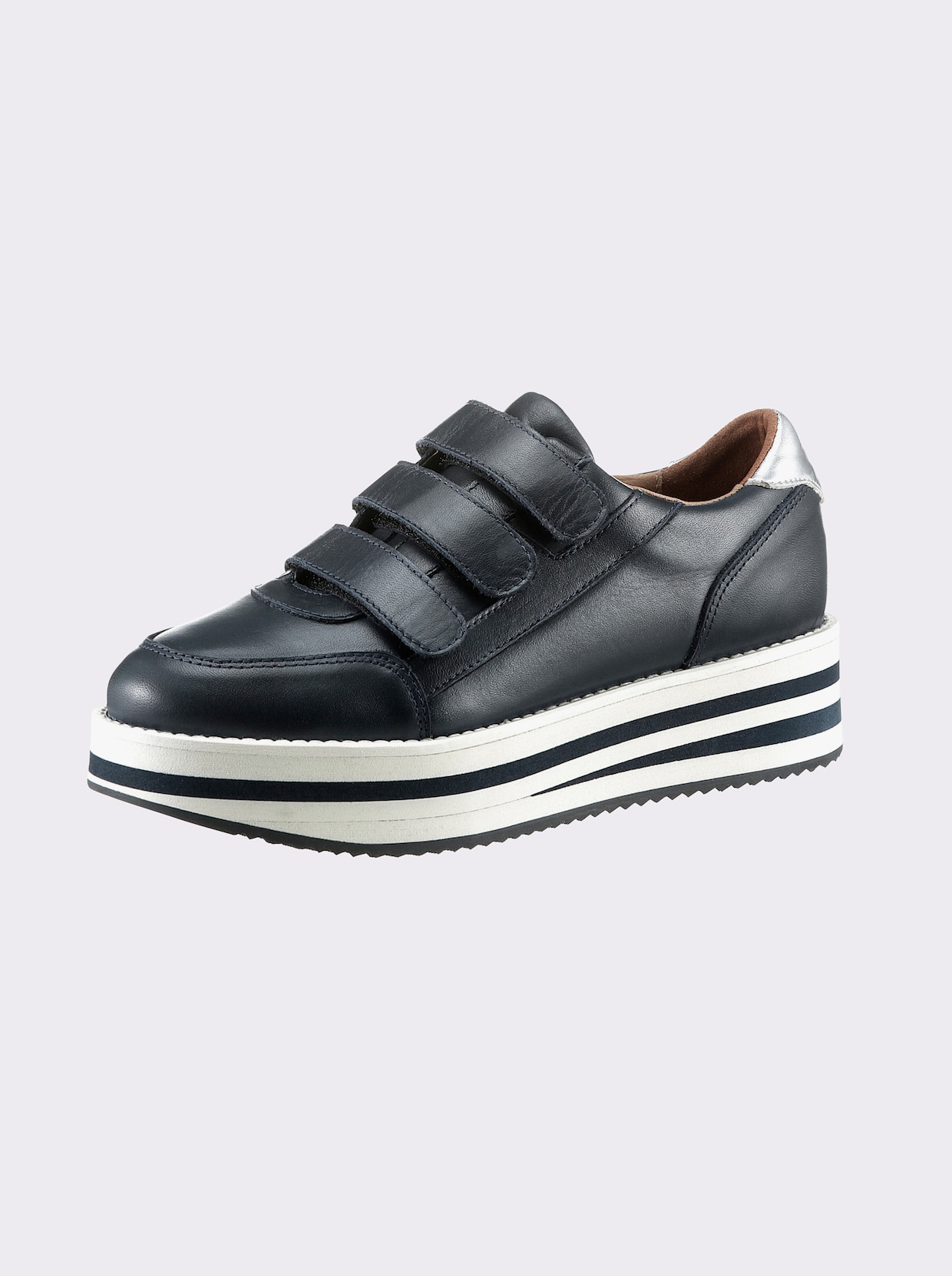 heine Sneaker - marine/wit