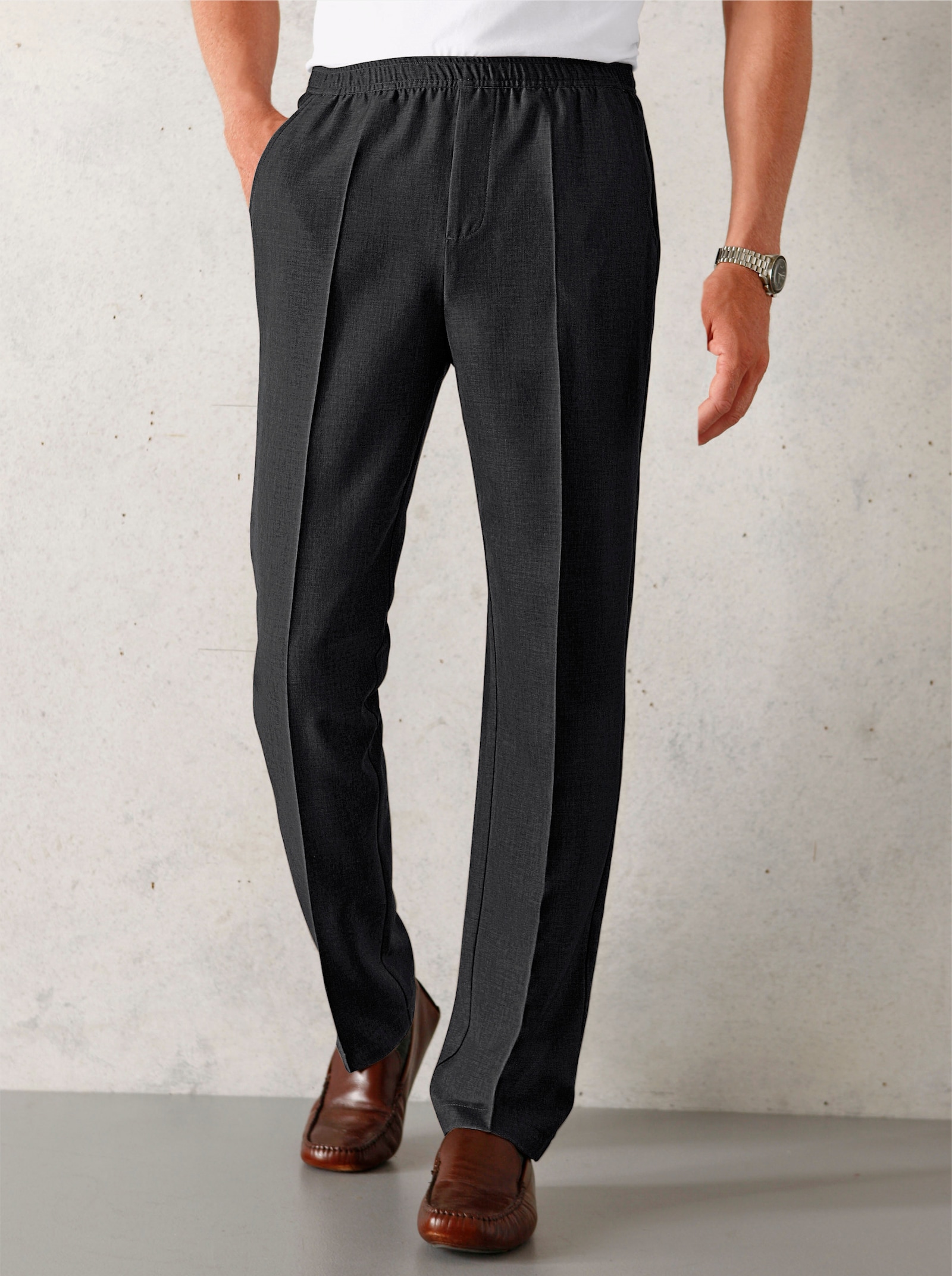 Schlupfhose - schwarz