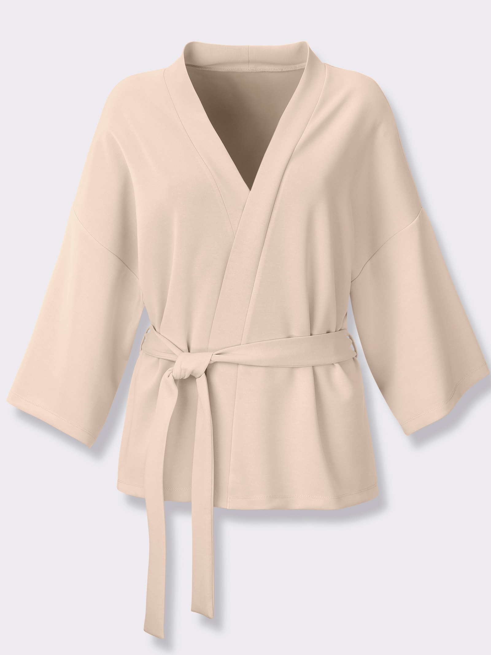 heine Shirtjacke im Kimono-Look - sand