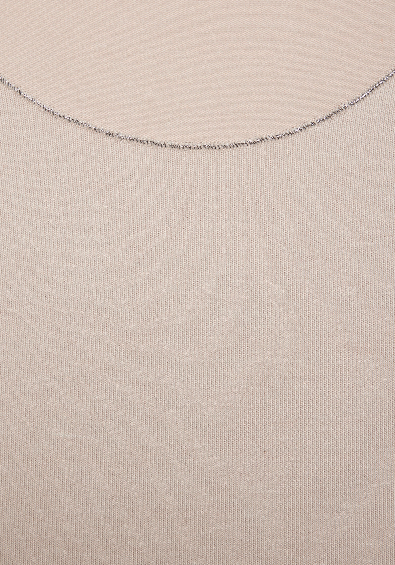 LASCANA Shirt met ronde hals - zand