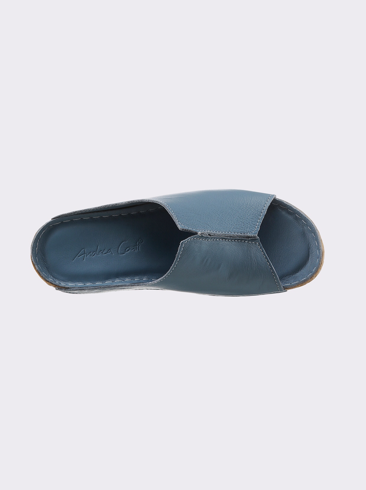 Andrea Conti Mules - bleu jean