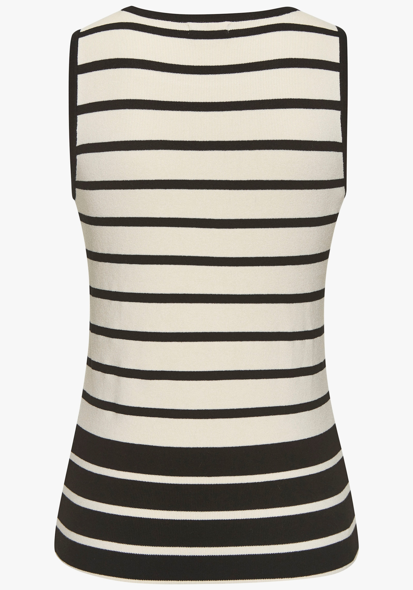 LASCANA Stricktop - beige-schwarz