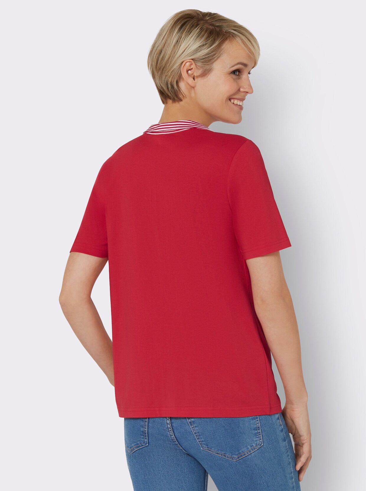 2-in-1-shirt - aardbei