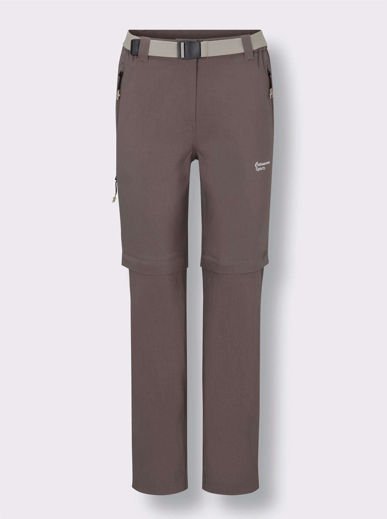 Catamaran Sports Trekkinghose mit abzippbaren Beinen - dunkeltaupe