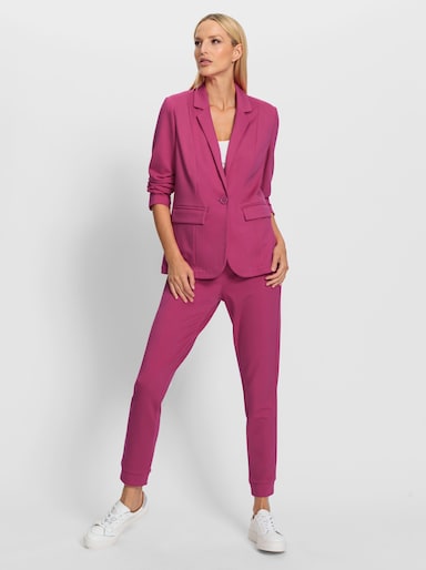 heine Hosenanzug mit 7/8-Hose - fuchsia