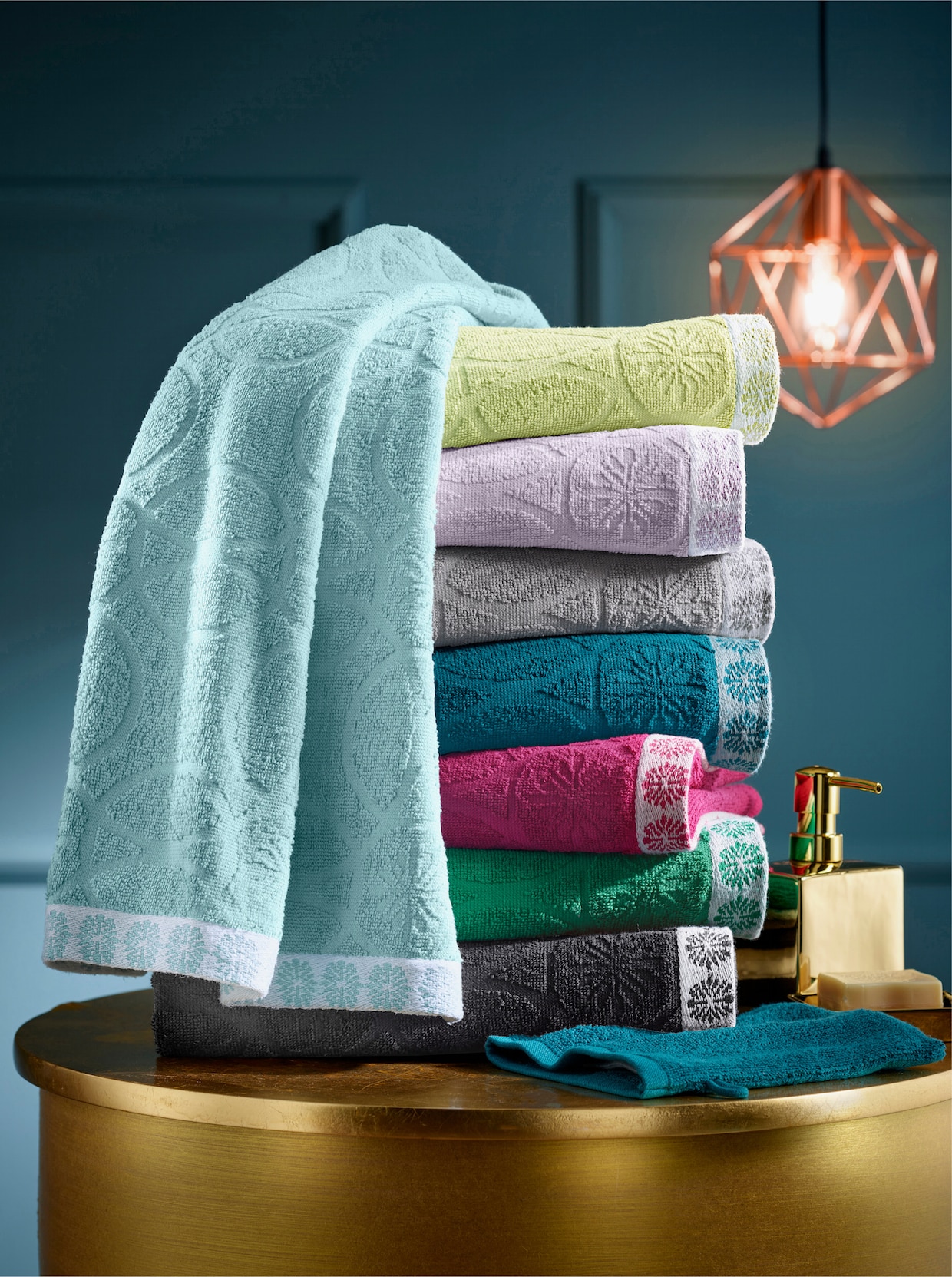 wäschepur Handdoek - pistache