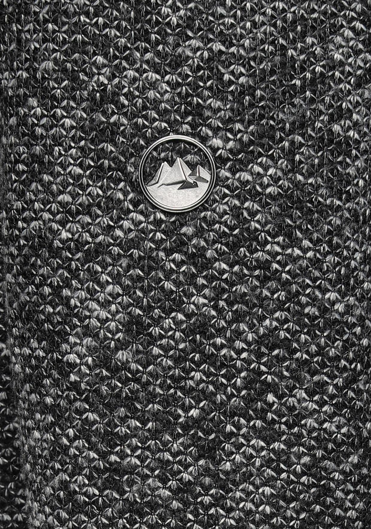 Strickmantel - anthrazit