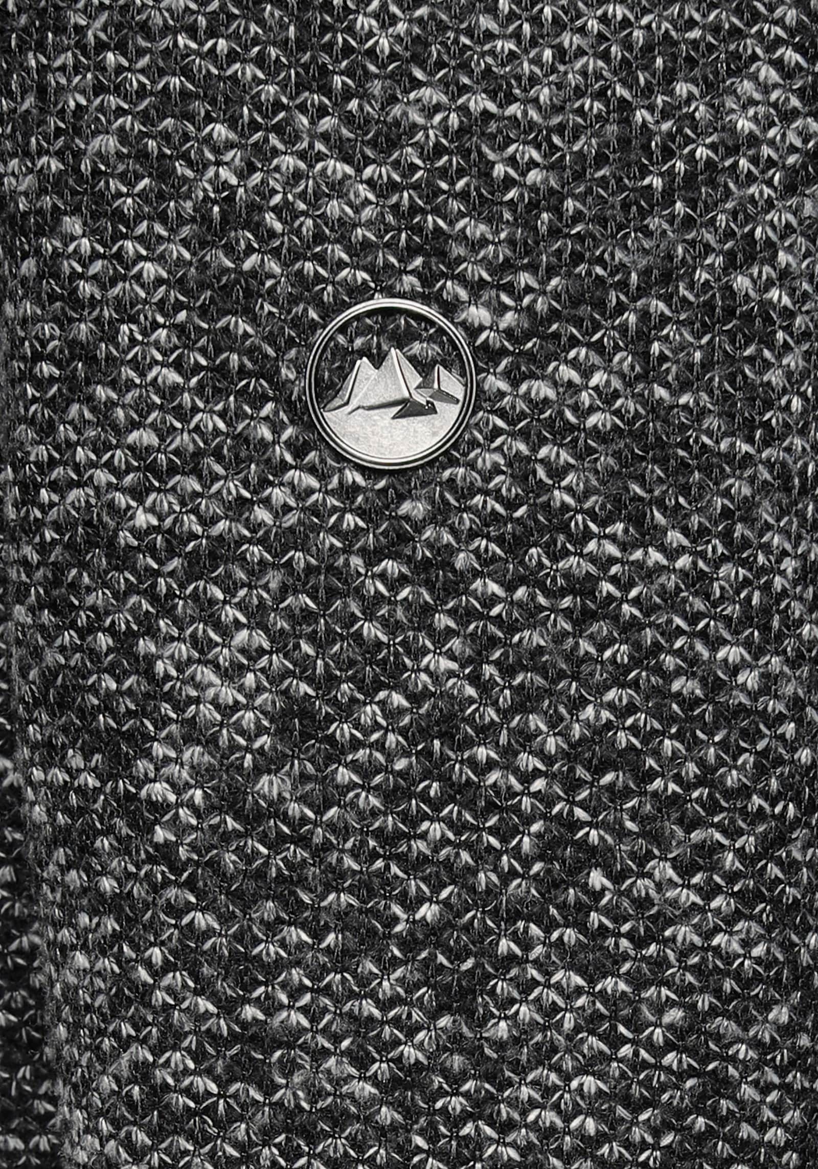 Polarino Strickmantel - anthrazit