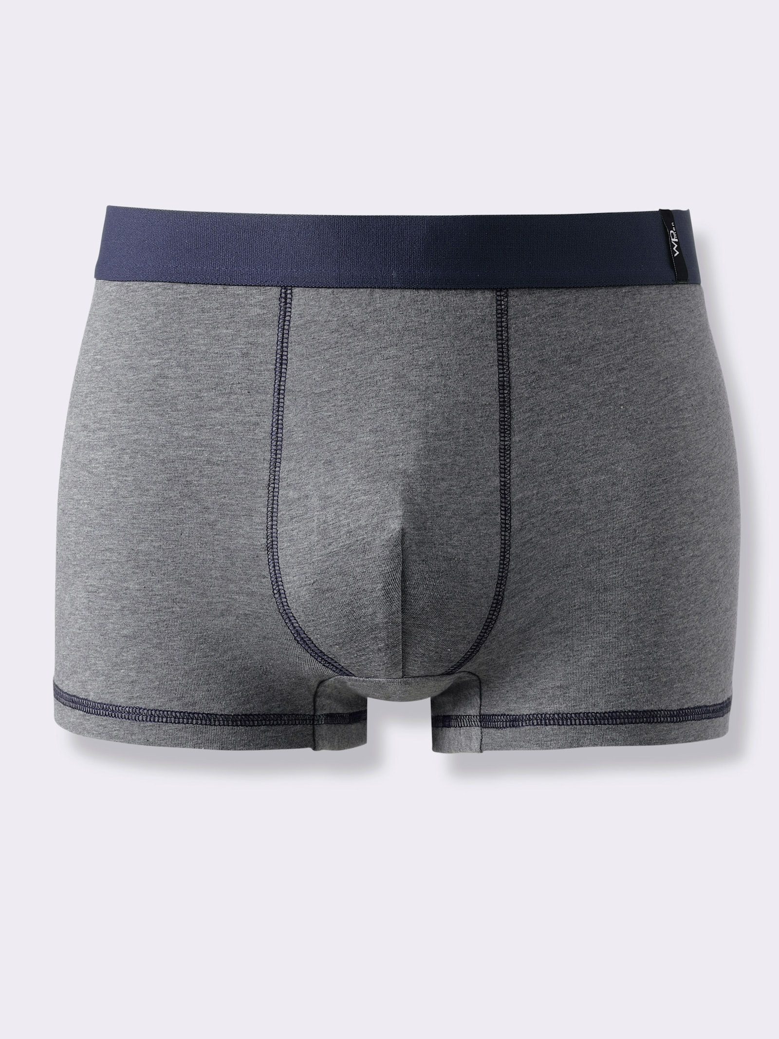 wäschepur men Pants - marine + anthrazit-meliert