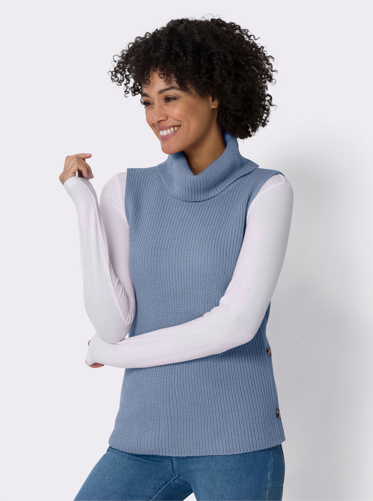 Slip-over - bleu