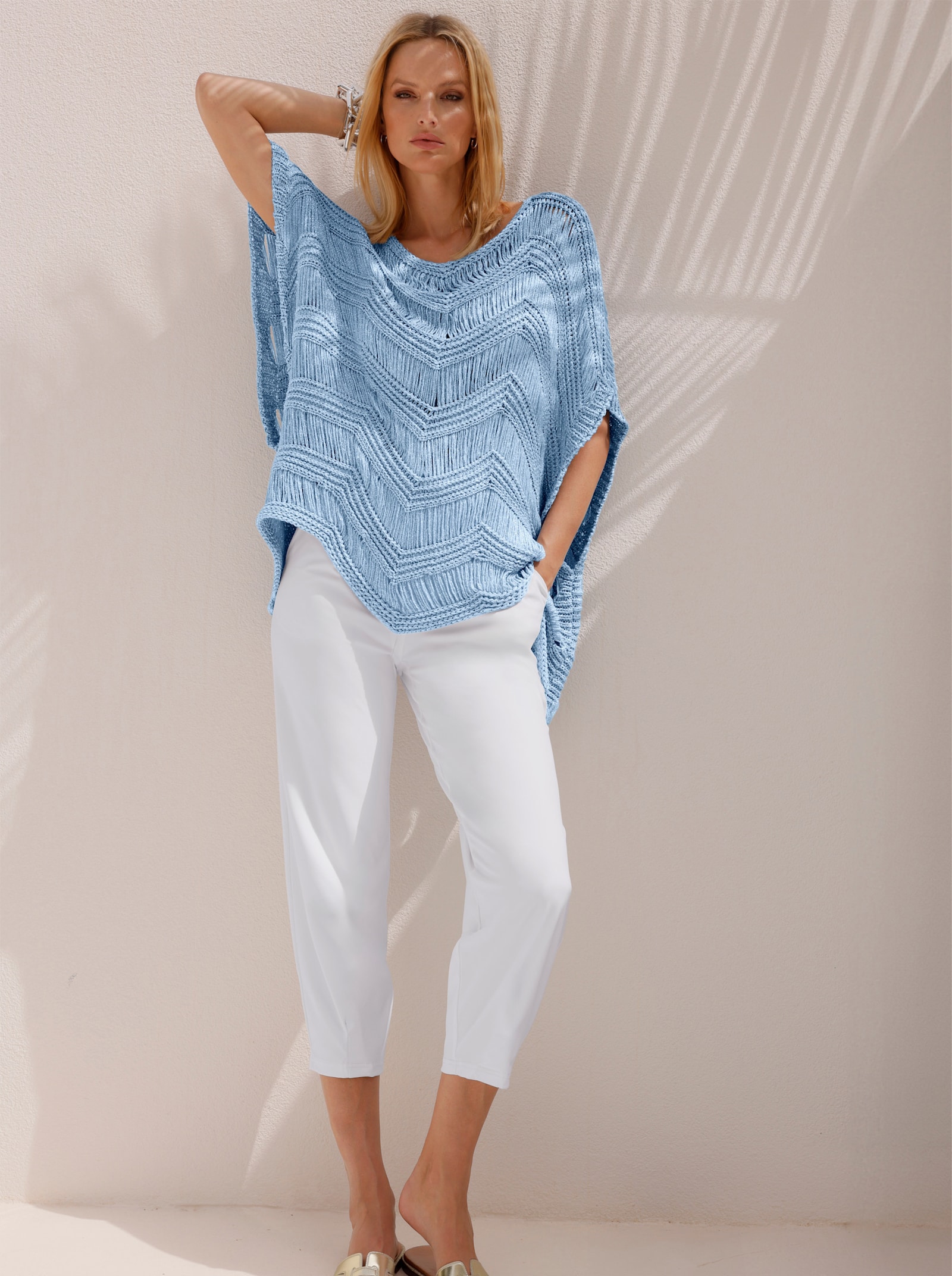 heine Jogpants met comfortband - wit